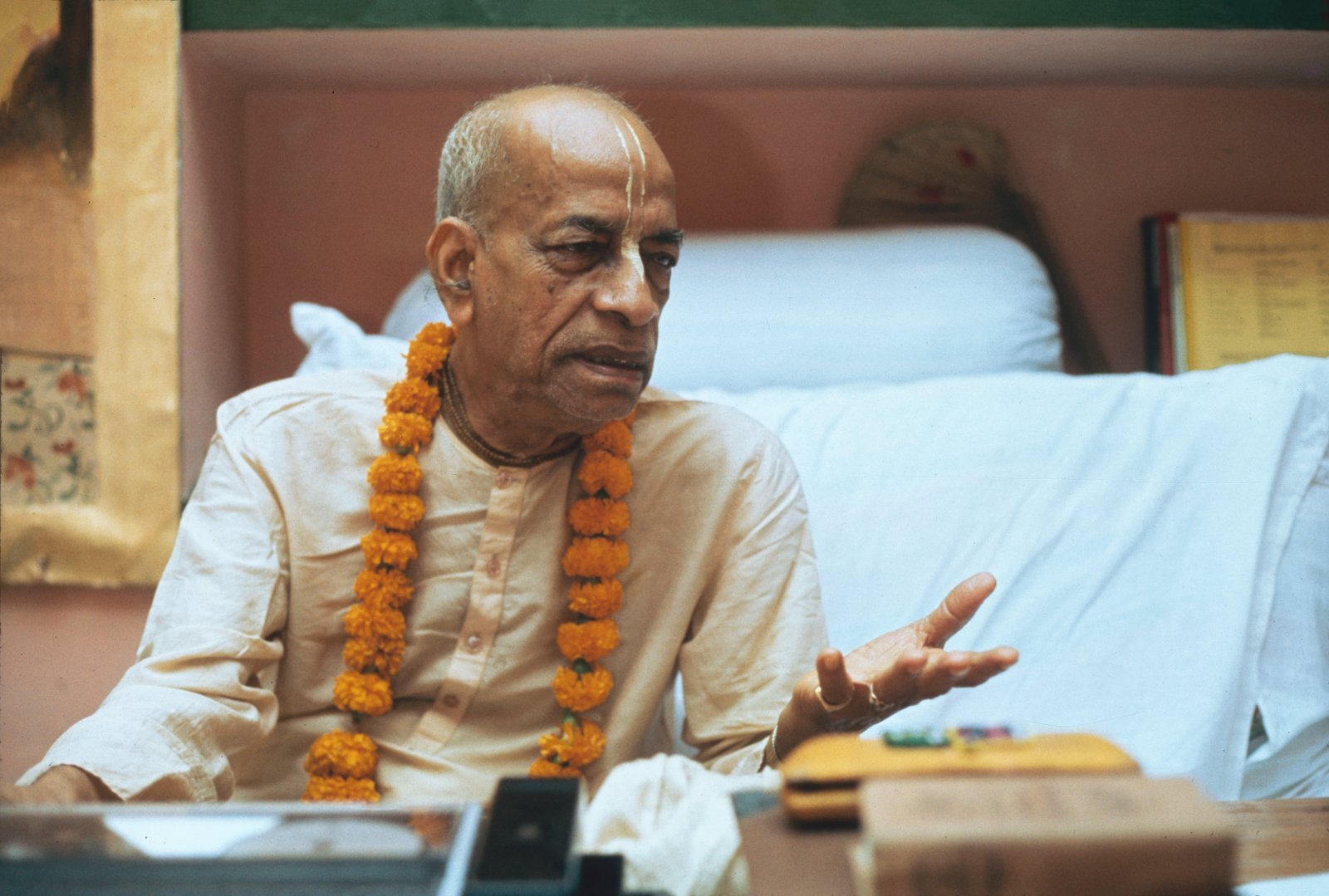His Divine Grace A.C. Bhaktivedanta Srila Prabhupada in Sri Dhama Mayapur